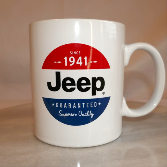 Jeep Since 1941 Mug Open Roads Brand Licensed Product - Picture 1 of 12